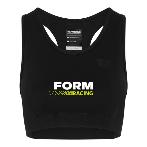 Women's Sustain Long Line Crop Bra  Thumbnail