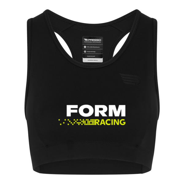 Women's Sustain Long Line Crop Bra Thumbnail